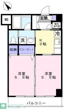 ザ ウエスト スクエアの物件間取画像